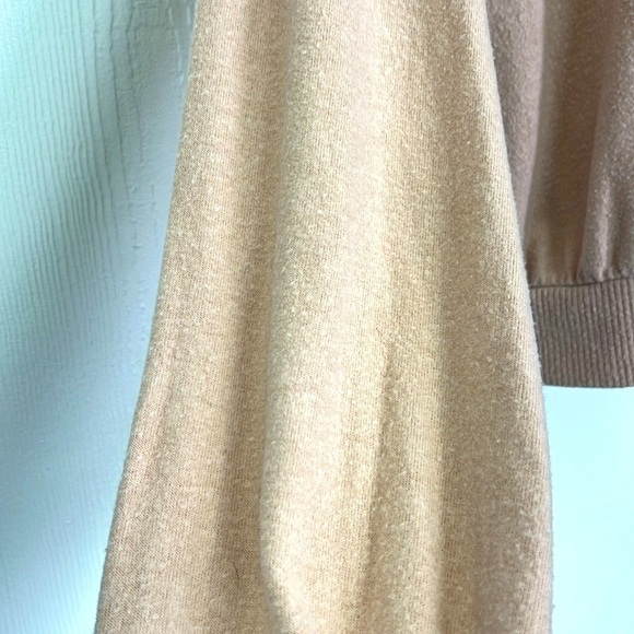 Free People - Beach Crewneck Pullover Long Balloon Sleeve Sweater Size XS - Picture 5 of 12